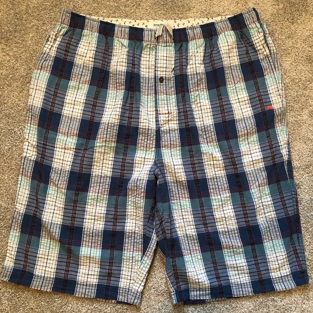 Tommy Bahama men’s plaid shorts